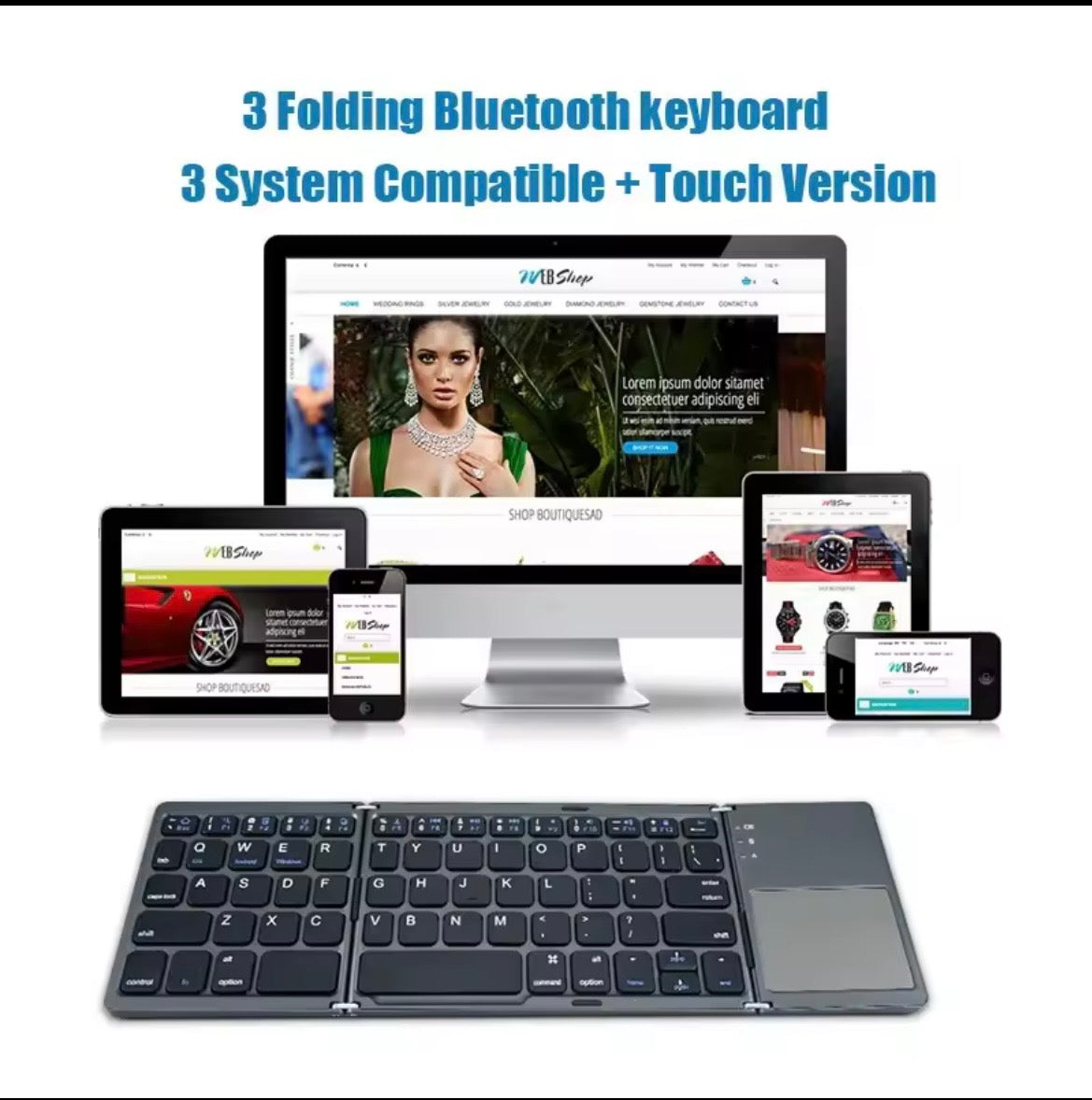 The flexboard foldable keyboard