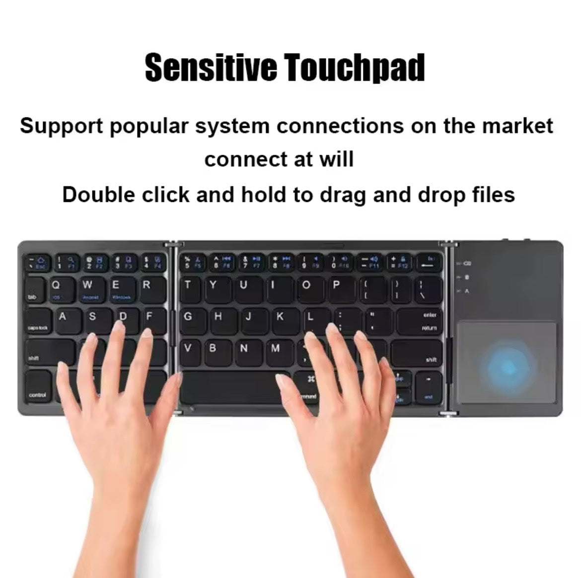 The flexboard foldable keyboard